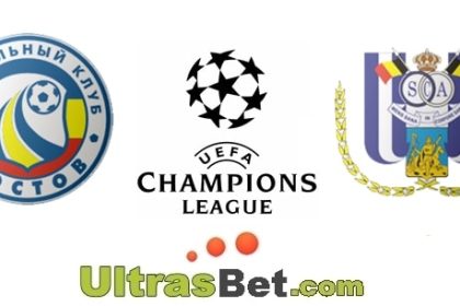 Rostov - Anderlecht (26.07.2016) Prediction and Tips 18