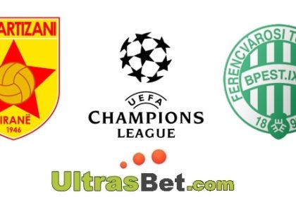 Partizani Tirana - Ferencváros (13.07.2016) Prediction and Tips 10