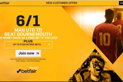 6/1 Man Utd to beat Bournemouth! 4