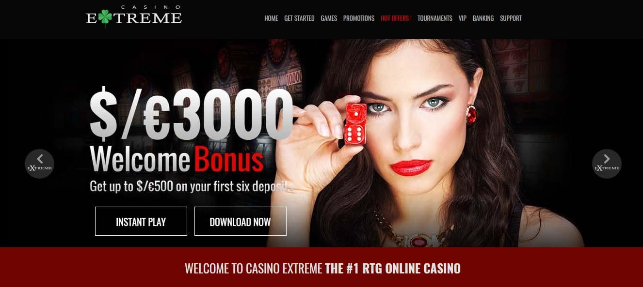 casino extreme refund