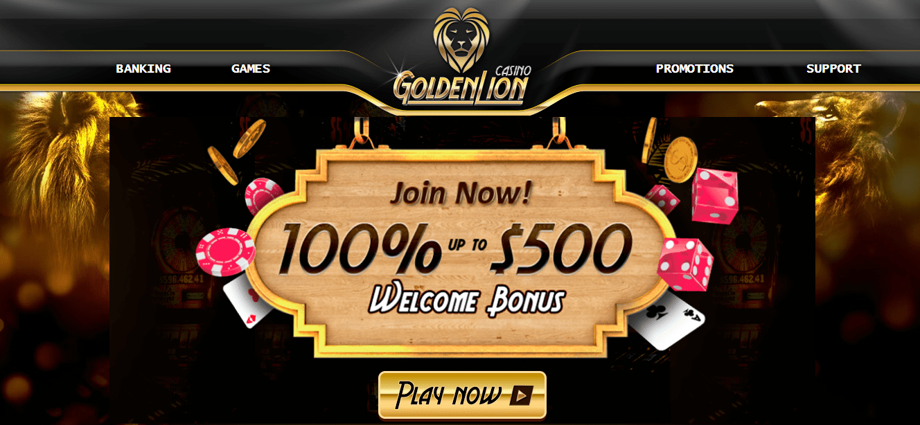 Golden Lion Casino Review & Sign Up Bonus 6