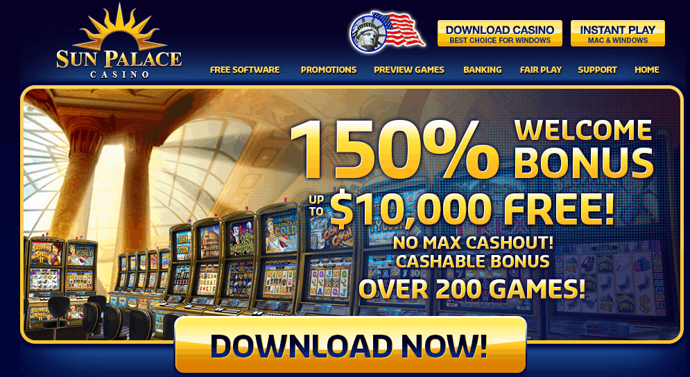 Sun Palace Casino Review & No Deposit Bonus Codes 2022 UltrasBet