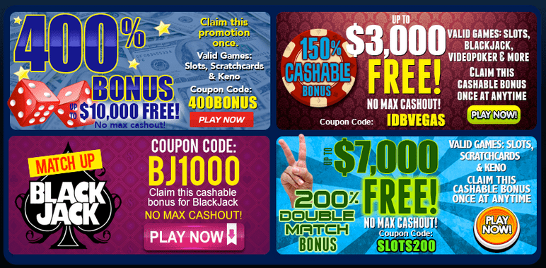 Vegas Casino Online Welcome Bonus
