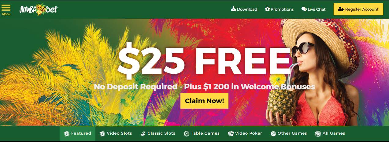 Free no deposit bonus codes for jumba bet casino no deposit