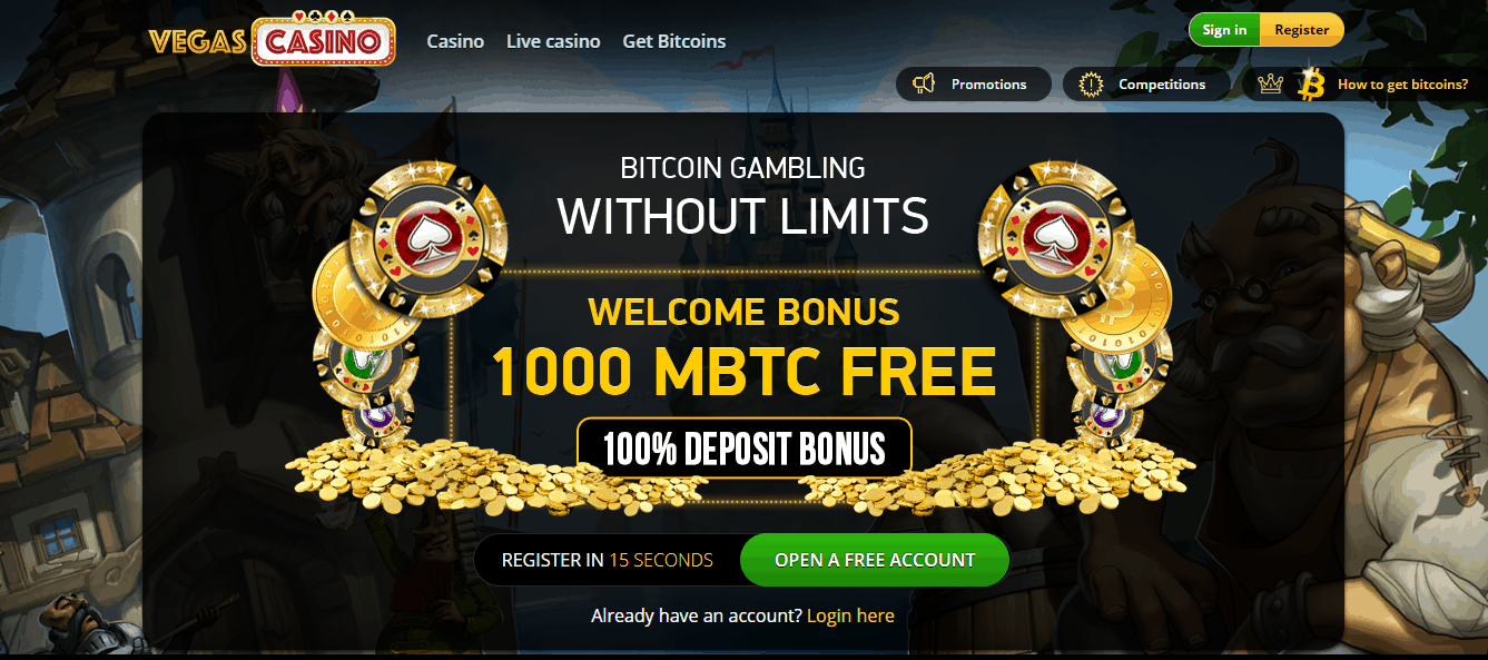 Vegascasino.io No Deposit Bonus Codes