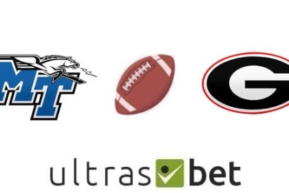Middle Tennessee Blue Raiders vs Georgia Bulldogs 9/15/18 Pick, Prediction and Betting Odds 16