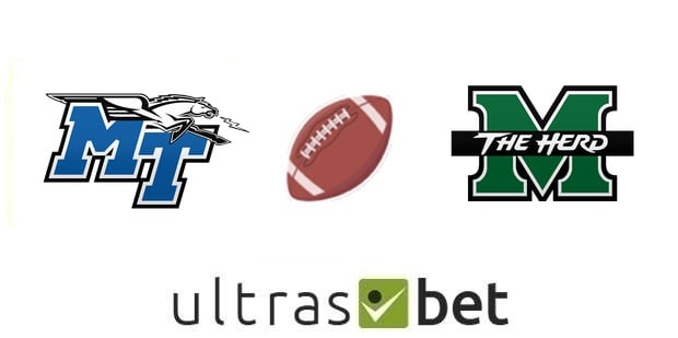 Middle Tennessee Blue Raiders vs Marshall Thundering Herd 10/5/18 Pick, Prediction 1