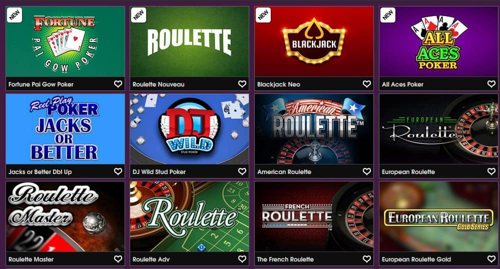 21Prive Casino Games