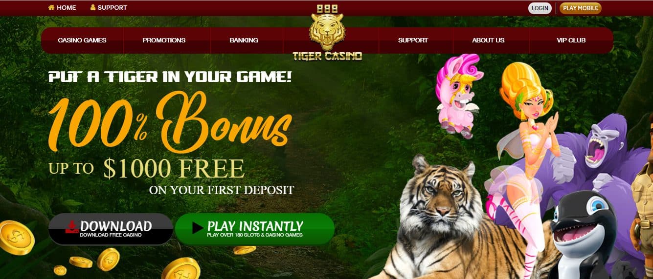 ▷ 888 Tiger Casino Mobile | Android & iOS App 2022 1