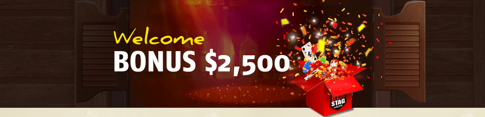 Red Stag Casino Welcome bonus